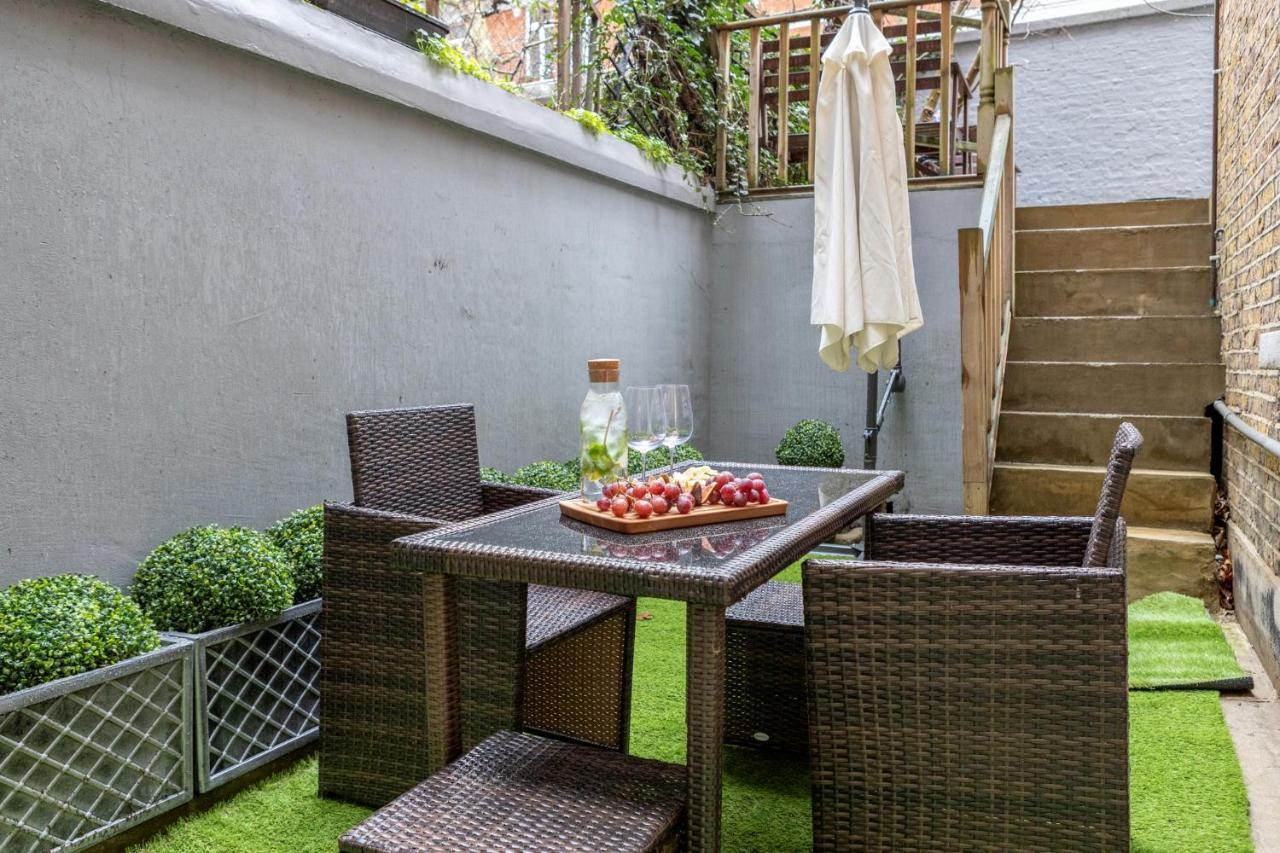 Elegant Kensington Apartment With Patio Λονδίνο Εξωτερικό φωτογραφία